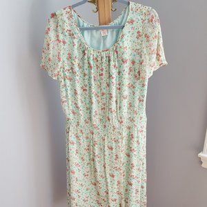 Sundance silk floral print dress
